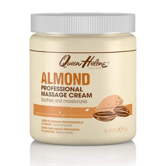 CRÈME DE MASSAGE PROFESSIONNELLE À L'AMANDE REINE HÉLÈNE 15OZ