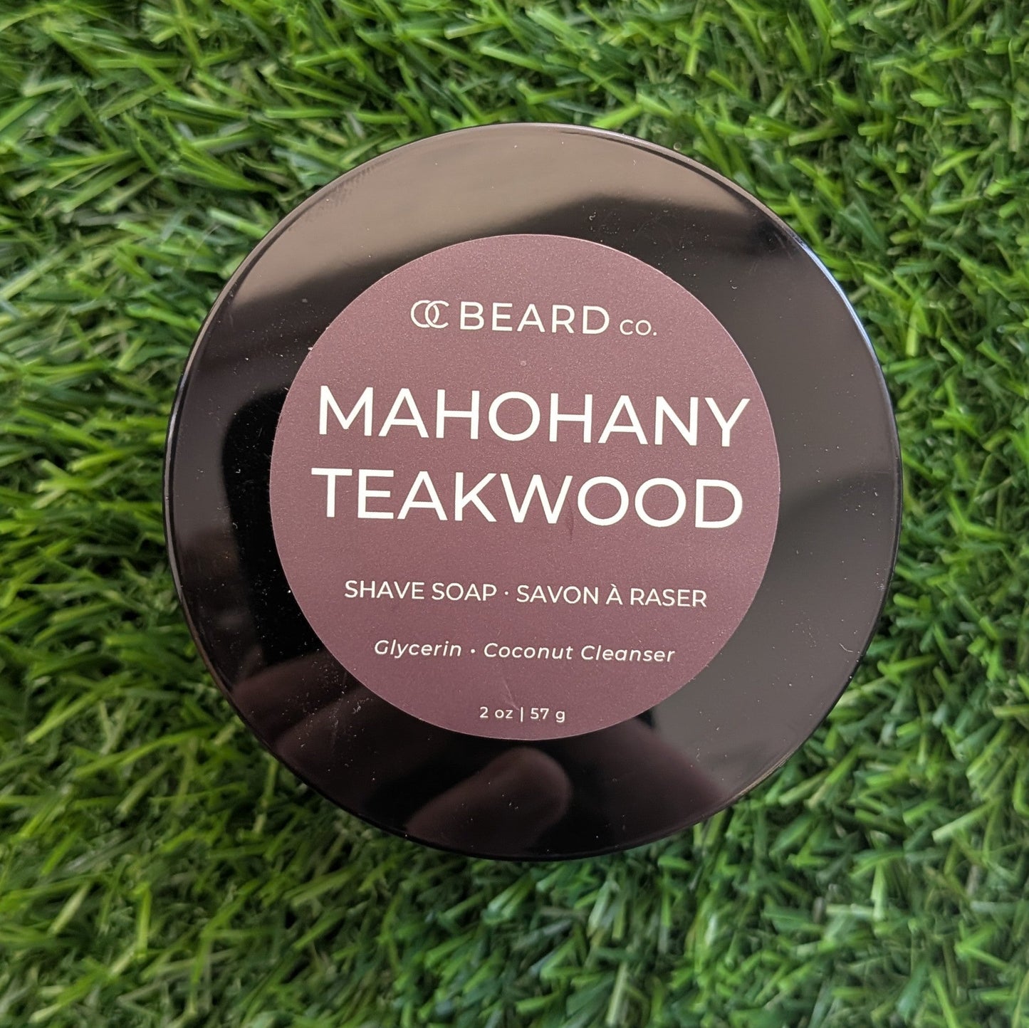 Mahogany Teakwood Shave Soap