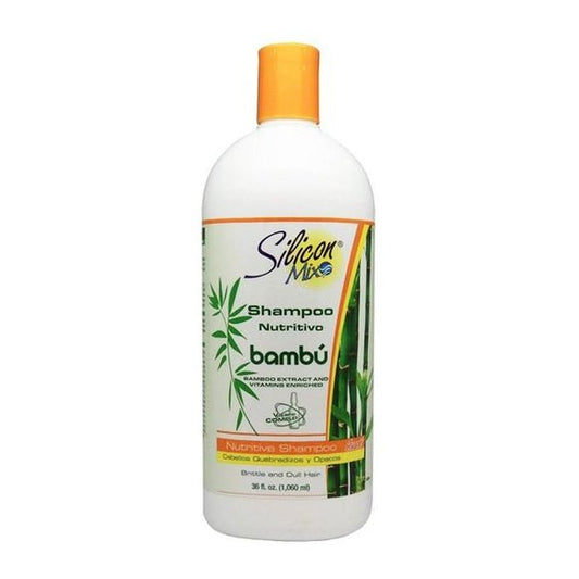 Shampoing capillaire nutritif Silicon Mix Bambou 36 oz