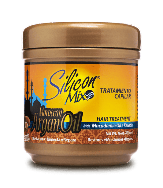 Soin capillaire Silicon Mix à l'huile d'argan marocaine 16 oz