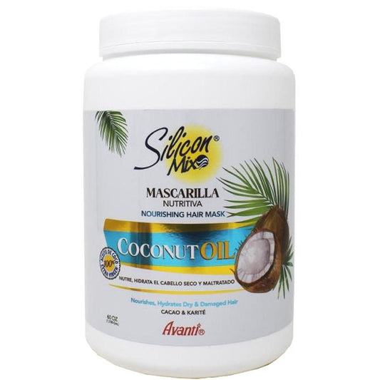 MASQUE CAPILLAIRE NUTRITIF HUILE DE COCO SILICONMIX 60 OZ