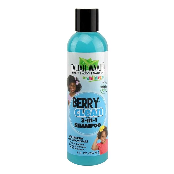 TALIAH WAAJID Enfants Kinky Wavy Natural Berry Clean Shampooing 3-en-1 236 ml