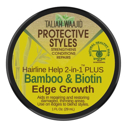 TALIAH WAAJID Protective Styles Bambou & Biotine Croissance des bords 28g